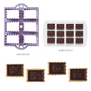 Kit for Chocolate Cookies - Halloween